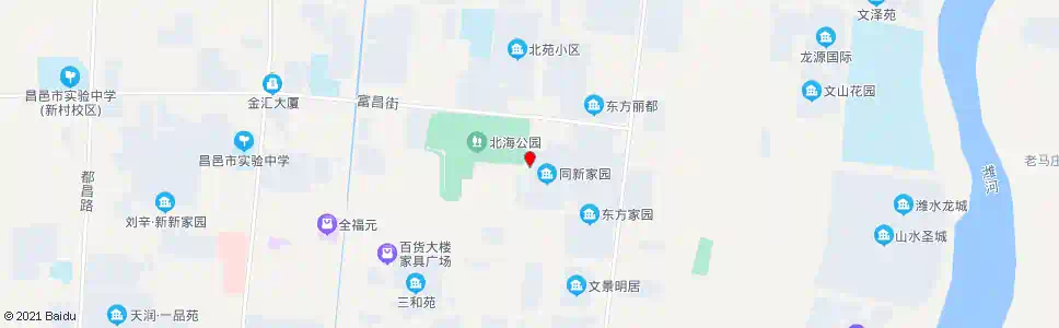 潍坊同新家园西门_公交站地图_潍坊公交_妙搜公交查询2025
