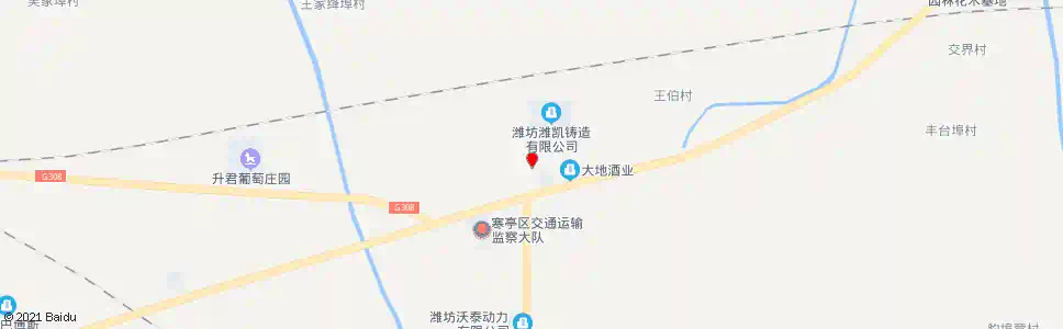 潍坊华鹏金属材料有限公司_公交站地图_潍坊公交_妙搜公交查询2025