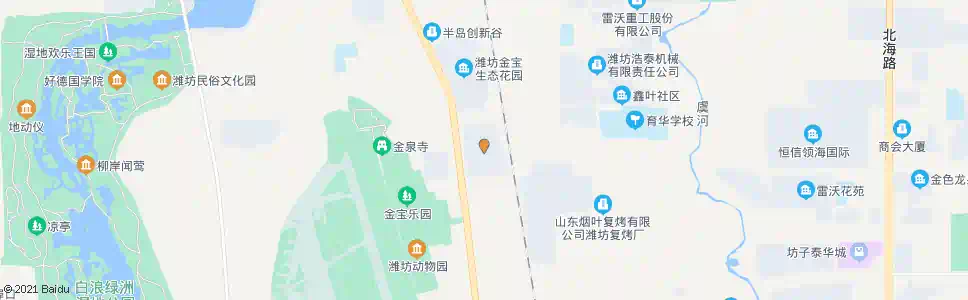 潍坊金宝市场_公交站地图_潍坊公交_妙搜公交查询2025