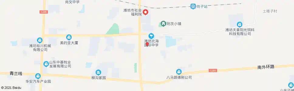 潍坊坊子汽车南站(新方集团)_公交站地图_潍坊公交_妙搜公交查询2025