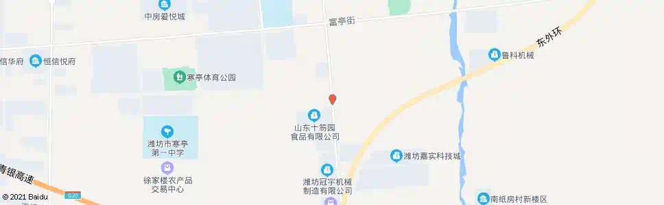 潍坊西三角埠_公交站地图_潍坊公交_妙搜公交查询2025