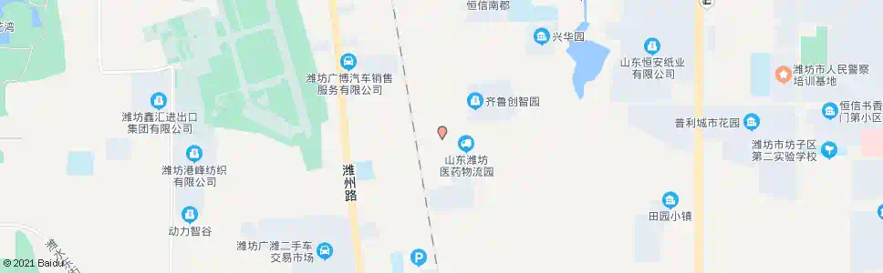 潍坊医药物流园(山东永裕医药有限公司)_公交站地图_潍坊公交_妙搜公交查询2025
