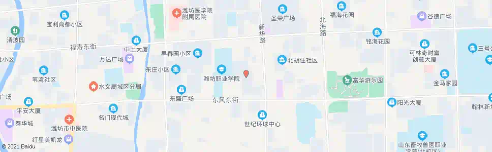 潍坊丹桂里小区_公交站地图_潍坊公交_妙搜公交查询2025
