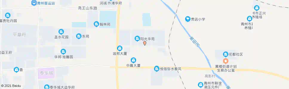 潍坊青州市人民办事中心_公交站地图_潍坊公交_妙搜公交查询2025