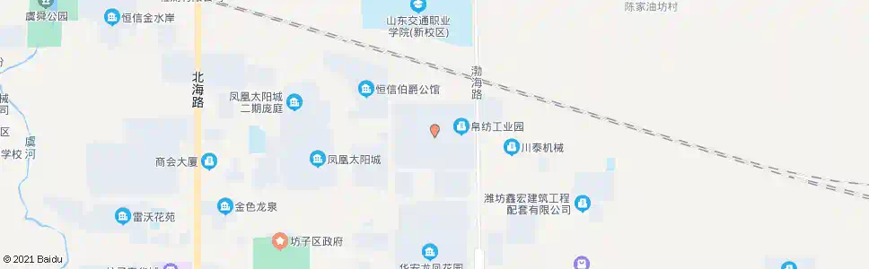 潍坊帛方纺织工业园_公交站地图_潍坊公交_妙搜公交查询2025