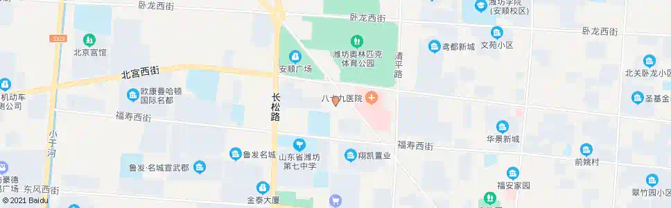 潍坊开发区城市管理局_公交站地图_潍坊公交_妙搜公交查询2025