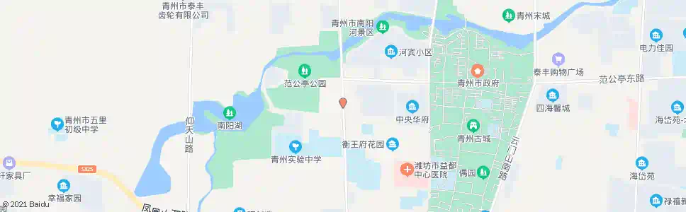 潍坊师范附小_公交站地图_潍坊公交_妙搜公交查询2025