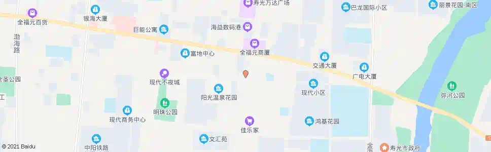 潍坊京涌茶业_公交站地图_潍坊公交_妙搜公交查询2025