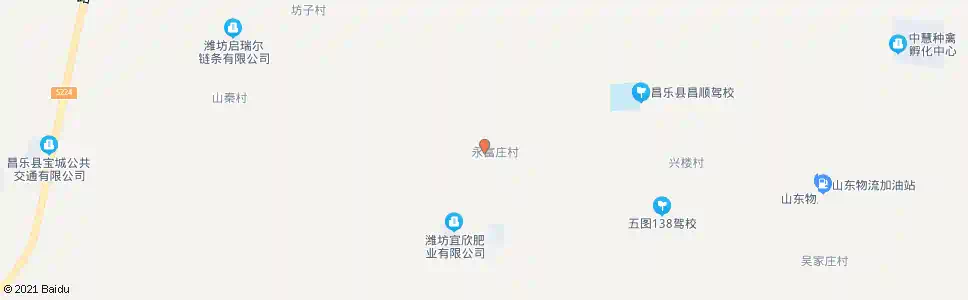 潍坊永富庄_公交站地图_潍坊公交_妙搜公交查询2025