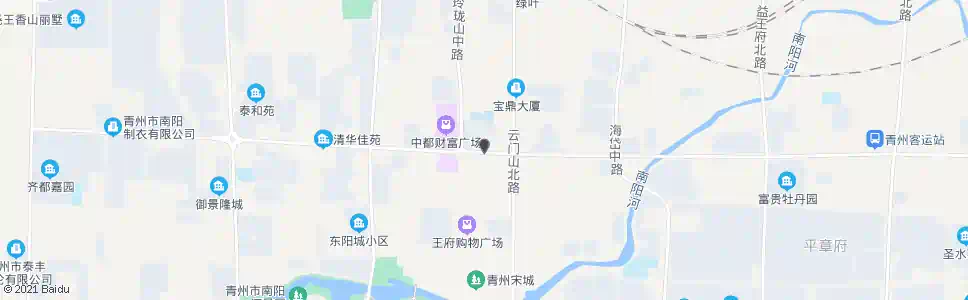 潍坊人民商场(玲珑山中路)_公交站地图_潍坊公交_妙搜公交查询2025