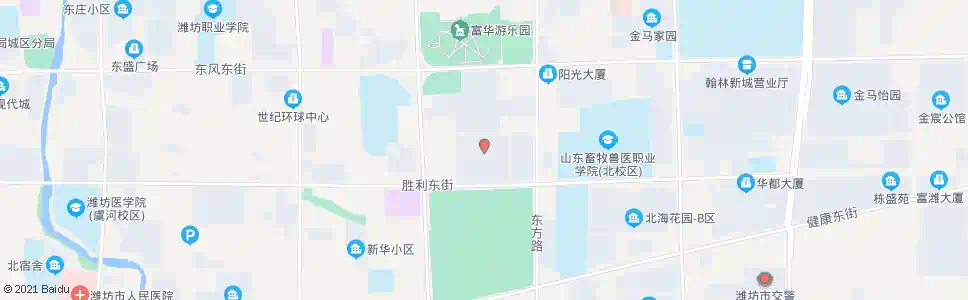 潍坊市政府(人民广场)_公交站地图_潍坊公交_妙搜公交查询2025