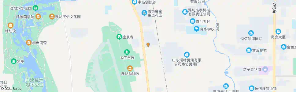 潍坊潍州路车站一街路口(凯利来汽车用品广场)_公交站地图_潍坊公交_妙搜公交查询2025