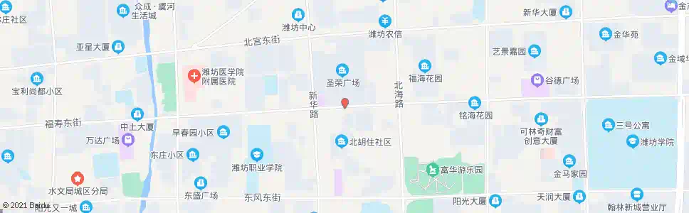 潍坊福寿街新华路口_公交站地图_潍坊公交_妙搜公交查询2025