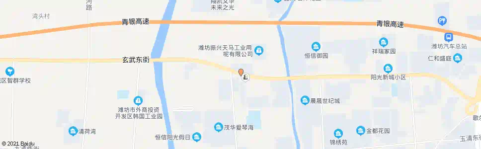 潍坊玄武街潍州路口_公交站地图_潍坊公交_妙搜公交查询2025