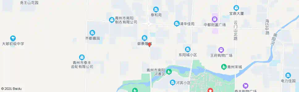 潍坊御景隆城_公交站地图_潍坊公交_妙搜公交查询2025