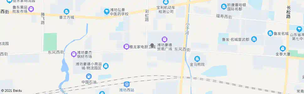 潍坊豪德汽车站_公交站地图_潍坊公交_妙搜公交查询2025