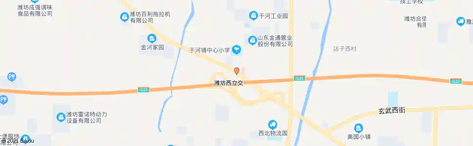 潍坊西城医院_公交站地图_潍坊公交_妙搜公交查询2025