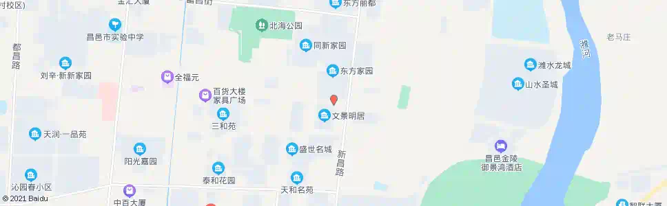 潍坊东方家园_公交站地图_潍坊公交_妙搜公交查询2025