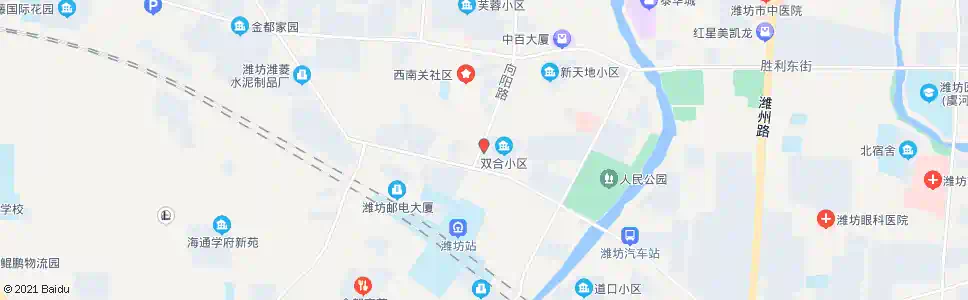 潍坊王谭公交枢纽站(公交二公司)_公交站地图_潍坊公交_妙搜公交查询2025