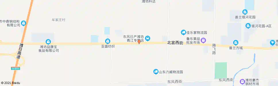 潍坊潘里东_公交站地图_潍坊公交_妙搜公交查询2025