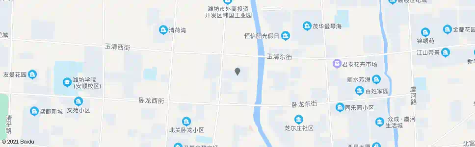 潍坊华安庭岸风景_公交站地图_潍坊公交_妙搜公交查询2025