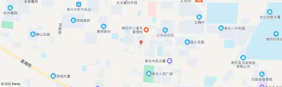 潍坊市府家属院_公交站地图_潍坊公交_妙搜公交查询2025