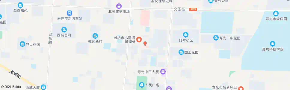 潍坊济生医院_公交站地图_潍坊公交_妙搜公交查询2025