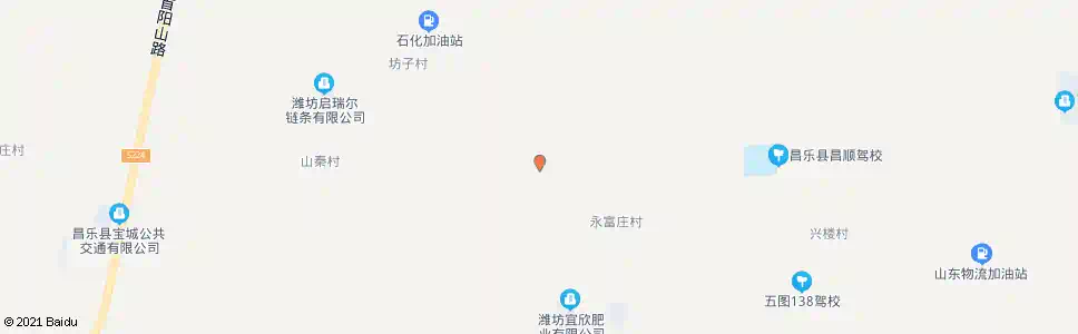潍坊诚信煤场_公交站地图_潍坊公交_妙搜公交查询2025