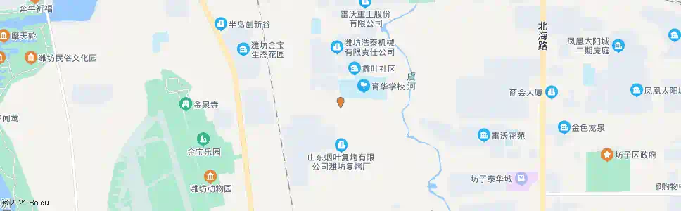 潍坊育华中学_公交站地图_潍坊公交_妙搜公交查询2025