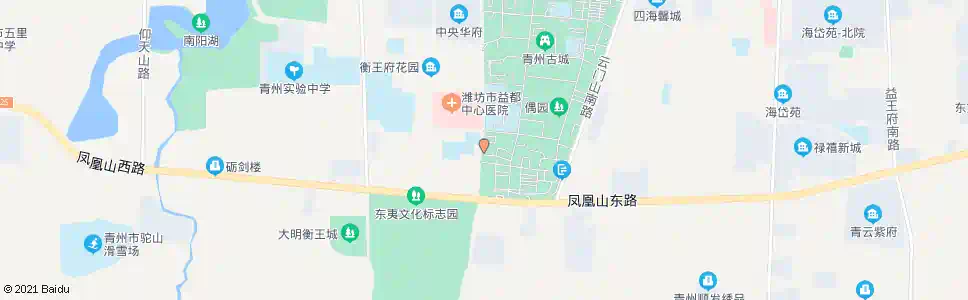潍坊青州市皮防站总站_公交站地图_潍坊公交_妙搜公交查询2025