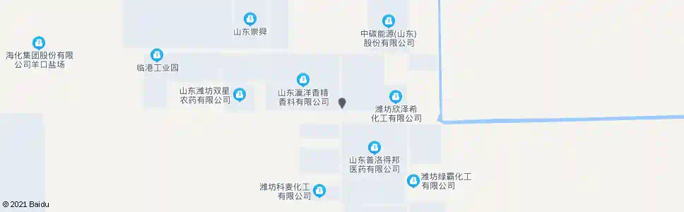 潍坊临港北站_公交站地图_潍坊公交_妙搜公交查询2025