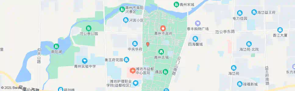 潍坊南阳城社区_公交站地图_潍坊公交_妙搜公交查询2025