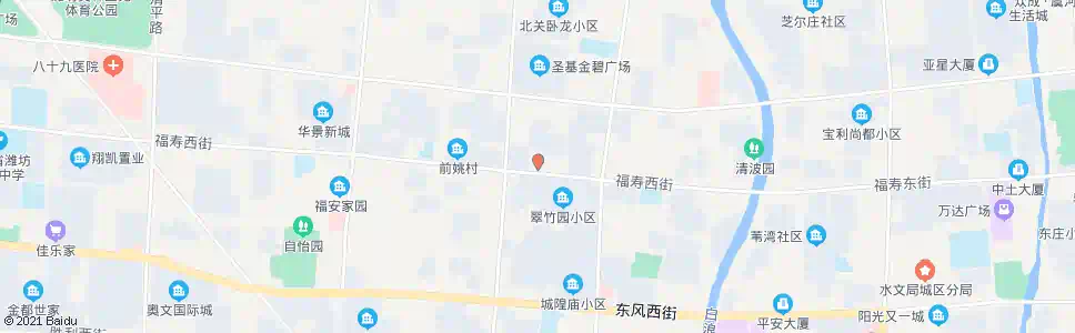 潍坊福寿街路口(佳乐家福寿店)_公交站地图_潍坊公交_妙搜公交查询2025