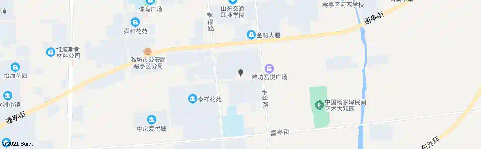 潍坊寒亭区老干部活动中心_公交站地图_潍坊公交_妙搜公交查询2025