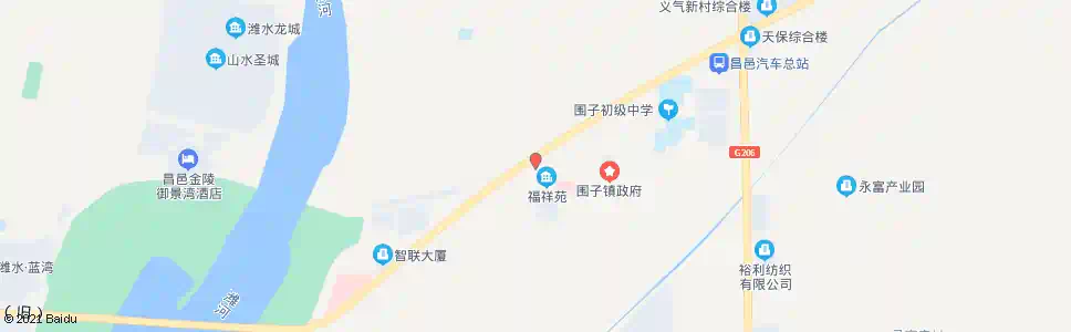 潍坊围子医院_公交站地图_潍坊公交_妙搜公交查询2025