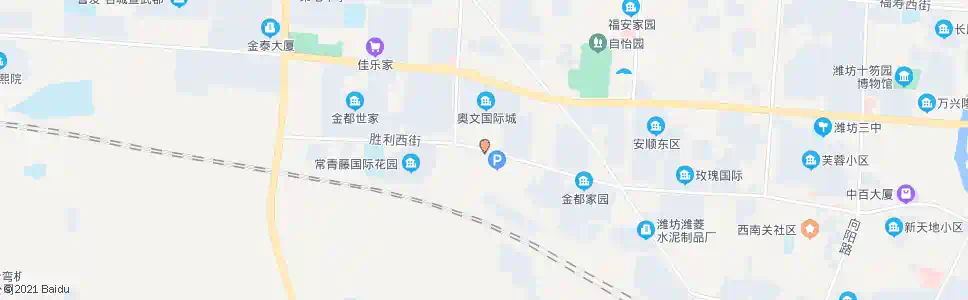 潍坊胜利街清平路口_公交站地图_潍坊公交_妙搜公交查询2025