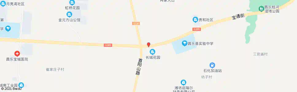 潍坊昌乐武装部_公交站地图_潍坊公交_妙搜公交查询2025