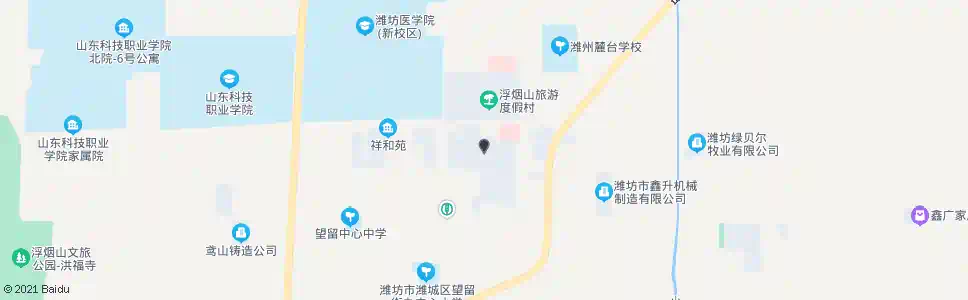 潍坊华都颐年园(潍蒋路)_公交站地图_潍坊公交_妙搜公交查询2025