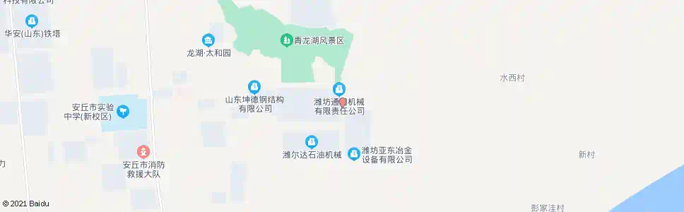 潍坊通用机械_公交站地图_潍坊公交_妙搜公交查询2025