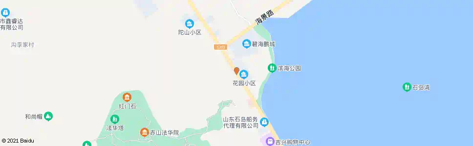 威海赤山景区_公交站地图_威海公交_妙搜公交查询2025