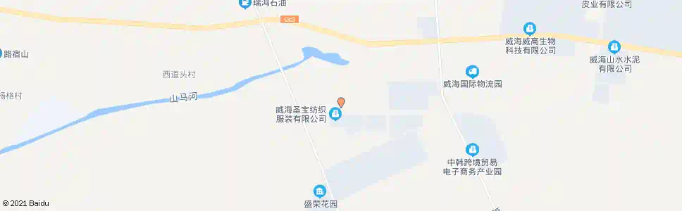 威海威建奥华钢构_公交站地图_威海公交_妙搜公交查询2025