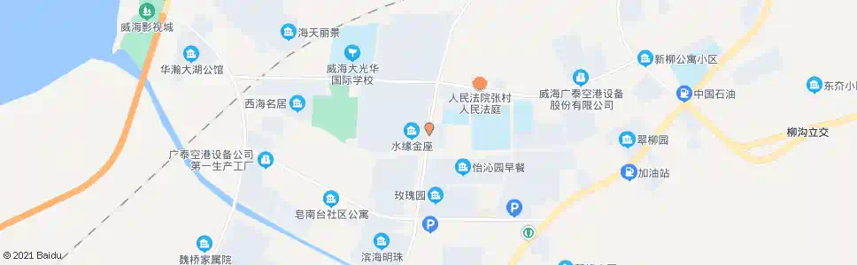 威海皂河北(锦华小学)_公交站地图_威海公交_妙搜公交查询2025