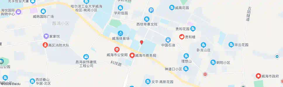威海威海一中西_公交站地图_威海公交_妙搜公交查询2025