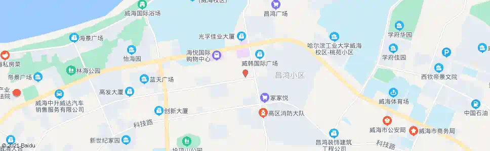 威海双丰电子_公交站地图_威海公交_妙搜公交查询2025