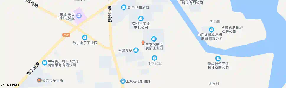 威海海山机械_公交站地图_威海公交_妙搜公交查询2025