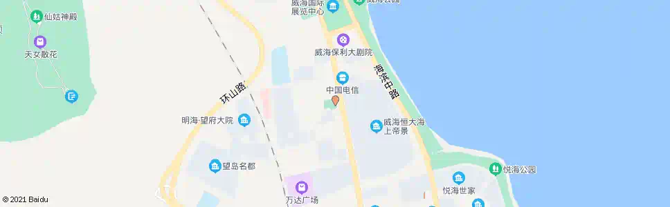 威海天福源装饰_公交站地图_威海公交_妙搜公交查询2025