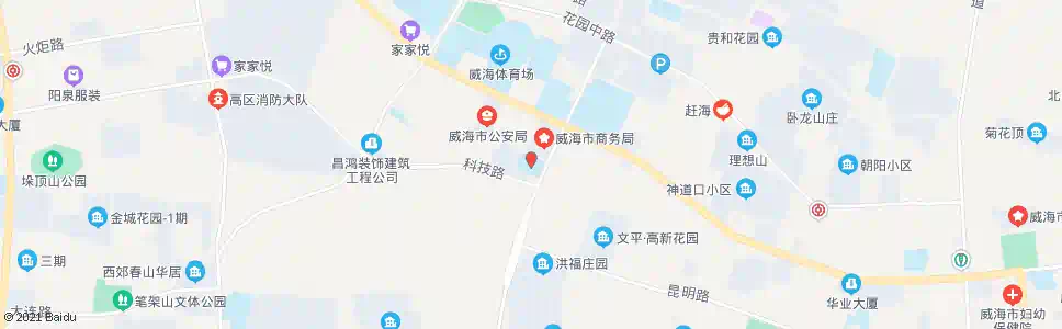 威海环翠国际中学_公交站地图_威海公交_妙搜公交查询2025