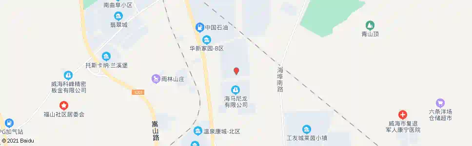 威海海马机织_公交站地图_威海公交_妙搜公交查询2025