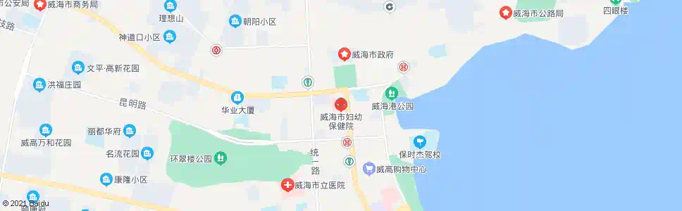 威海新妇幼保健院_公交站地图_威海公交_妙搜公交查询2025