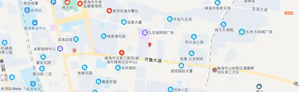 威海威建经区基地(国检保健中心)_公交站地图_威海公交_妙搜公交查询2025